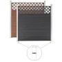 Ground pegs for WPC fence 2 units steel 40 cm by vidaXL, Spikes for anchoring in the ground - Ref: Foro24-49080, Price: 16,32...