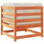 Set de sofás jardín 3 pzas con cojines madera pino marrón cera by vidaXL, Garden sets - Ref: Foro24-3299269, Price: 362,95 €,...