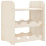 Weinregal mit massiver Kiefernholzplatte oben 33x25x37 cm. von vidaXL, Weinregale - Ref: Foro24-4007554, Preis: 19,24 €, Raba...