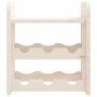 Weinregal mit massiver Kiefernholzplatte oben 33x25x37 cm. von vidaXL, Weinregale - Ref: Foro24-4007554, Preis: 19,24 €, Raba...