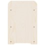 Botellero con tablero superior madera maciza pino 33x25x37 cm