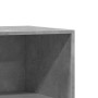 Grau-betonfarbener Holzwerkstoffschrank 77x48x102 cm von vidaXL, Kommoden-Organizer und Bar-Kleiderbügel - Ref: Foro24-840824...