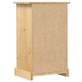 Mesita de noche Corona madera maciza de pino 53x39x84 cm de vidaXL, Mesitas de noche - Ref: Foro24-4005660, Precio: 113,56 €,...