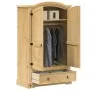 Armario Corona madera maciza de pino 101x52x170 cm de vidaXL, Armarios roperos - Ref: Foro24-4005662, Precio: 363,69 €, Descu...