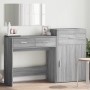 Dreiteiliges Badezimmerset aus Sonoma-Eichenholzimitat von vidaXL, Schlafzimmermöbel-Sets - Ref: Foro24-3276523, Preis: 160,5...