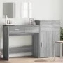 Dreiteiliges Badezimmerset aus Sonoma-Eichenholzimitat von vidaXL, Schlafzimmermöbel-Sets - Ref: Foro24-3276523, Preis: 158,4...