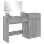 Juego de tocador de 3 piezas madera de ingeniería gris Sonoma by vidaXL, Bedroom furniture sets - Ref: Foro24-3276523, Price:...