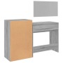 Juego de tocador de 3 piezas madera de ingeniería gris Sonoma by vidaXL, Bedroom furniture sets - Ref: Foro24-3276523, Price:...