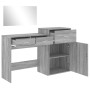 Juego de tocador de 3 piezas madera de ingeniería gris Sonoma by vidaXL, Bedroom furniture sets - Ref: Foro24-3276523, Price:...