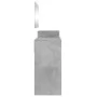 Juego de tocador de 3 piezas madera de ingeniería gris hormigón by vidaXL, Bedroom furniture sets - Ref: Foro24-3276521, Pric...