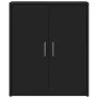 Ingenieurholz-Sideboard, 2 Stück, schwarz, 60x31x70 cm. von vidaXL, Sideboards - Ref: Foro24-3276540, Preis: 143,47 €, Rabatt: %