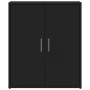 Ingenieurholz-Sideboard, 2 Stück, schwarz, 60x31x70 cm. von vidaXL, Sideboards - Ref: Foro24-3276540, Preis: 146,23 €, Rabatt: %