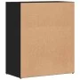 Ingenieurholz-Sideboard, 2 Stück, schwarz, 60x31x70 cm. von vidaXL, Sideboards - Ref: Foro24-3276540, Preis: 143,47 €, Rabatt: %