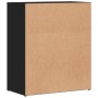 Ingenieurholz-Sideboard, 2 Stück, schwarz, 60x31x70 cm. von vidaXL, Sideboards - Ref: Foro24-3276540, Preis: 146,23 €, Rabatt: %