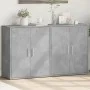Aparador de madera ingeniería 2 uds gris hormigón 60x31x70 cm de vidaXL, Aparadores - Ref: Foro24-3276542, Precio: 120,82 €, ...