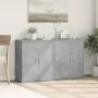 Aparador de madera ingeniería 2 uds gris hormigón 60x31x70 cm de vidaXL, Aparadores - Ref: Foro24-3276542, Precio: 120,82 €, ...