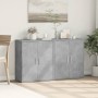 Holz-Sideboard, 2 Stück, grauer Beton-Look, 60x31x70 cm. von vidaXL, Sideboards - Ref: Foro24-3276542, Preis: 122,88 €, Rabat...