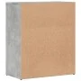 Aparador de madera ingeniería 2 uds gris hormigón 60x31x70 cm de vidaXL, Aparadores - Ref: Foro24-3276542, Precio: 120,82 €, ...