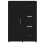 Aparadores 2 unidades madera de ingeniería negro 60x31x84 cm by vidaXL, Sideboards - Ref: Foro24-3276589, Price: 191,25 €, Di...