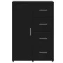 Schränke 2 Einheiten aus schwarzem Ingenieurholz 60x31x84 cm von vidaXL, Sideboards - Ref: Foro24-3276589, Preis: 188,18 €, R...