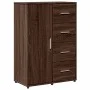 Aparadores 2 uds madera de ingeniería marrón roble 60x31x84 cm by vidaXL, Sideboards - Ref: Foro24-3276594, Price: 212,66 €, ...