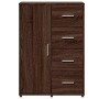 Aparadores 2 uds madera de ingeniería marrón roble 60x31x84 cm by vidaXL, Sideboards - Ref: Foro24-3276594, Price: 216,75 €, ...
