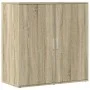 Sideboards 2 Stück aus Sonoma-Eiche-Engineered-Holz 79x38x80 cm von vidaXL, Sideboards - Ref: Foro24-3276604, Preis: 161,05 €...