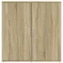 Sideboards 2 Stück aus Sonoma-Eiche-Engineered-Holz 79x38x80 cm von vidaXL, Sideboards - Ref: Foro24-3276604, Preis: 161,05 €...