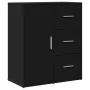 Ingenieurholz-Sideboard, 2 Stück, schwarz, 60x31x70 cm. von vidaXL, Sideboards - Ref: Foro24-3276554, Preis: 164,94 €, Rabatt: %