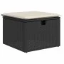 Set de sofás de jardín 8 piezas y cojines ratán sintético negro by vidaXL, Garden sets - Ref: Foro24-3275316, Price: 541,77 €...