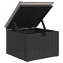 Set de sofás de jardín 8 piezas y cojines ratán sintético negro by vidaXL, Garden sets - Ref: Foro24-3275316, Price: 497,13 €...