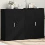 Aparadores 2 unidades madera de ingeniería negro 60x31x84 cm by vidaXL, Sideboards - Ref: Foro24-3276568, Price: 152,30 €, Di...