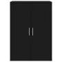 Aparadores 2 unidades madera de ingeniería negro 60x31x84 cm by vidaXL, Sideboards - Ref: Foro24-3276568, Price: 152,30 €, Di...