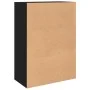 Aparadores 2 unidades madera de ingeniería negro 60x31x84 cm by vidaXL, Sideboards - Ref: Foro24-3276568, Price: 152,30 €, Di...