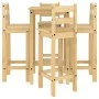 5-teiliges Massivholz-Bar-Set aus Kiefernholz von vidaXL, Möbelsets für Küchen und Esszimmer - Ref: Foro24-3217069, Preis: 27...