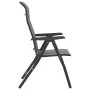 Sillas de jardín plegables 4 unidades ratán sintético gris de vidaXL, Sillas de jardín - Ref: Foro24-3270610, Precio: 254,09 ...