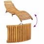 Liegestühle mit Kissen, 2 Stück Massivholz Akazie Rot von vidaXL, Liegen - Ref: Foro24-3214837, Preis: 333,81 €, Rabatt: %