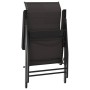 Faltbare Gartenstühle, 8 Stück, aus schwarzem Kaffee-Synthetik-Rattan. von vidaXL, Gartenstühle - Ref: Foro24-3270612, Preis:...