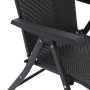 Faltbare Gartenstühle, 8 Stück, aus schwarzem Kaffee-Synthetik-Rattan. von vidaXL, Gartenstühle - Ref: Foro24-3270612, Preis:...