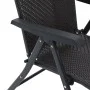 Sillas de jardín plegables 8 uds ratán sintético negro café by vidaXL, Garden chairs - Ref: Foro24-3270612, Price: 504,22 €, ...