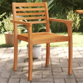 Gartensessel 4 Stück Massivholz Akazie 59x55x85 cm von vidaXL, Gartenstühle - Ref: Foro24-3216303, Preis: 239,24 €, Rabatt: %