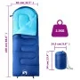 Schlafsack für Erwachsene, geeignet für 3-4 Jahreszeiten beim Camping. von vidaXL, Schlafsack - Ref: Foro24-94439, Preis: 44,...