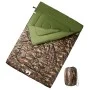 Doppelschlafsack und Campingkissen für Erwachsene, geeignet für 3-4 Jahreszeiten. von vidaXL, Schlafsack - Ref: Foro24-94453,...