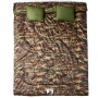 Saco de dormir doble y almohadas camping adultos 3-4 estaciones de vidaXL, Sacos de dormir - Ref: Foro24-94453, Precio: 71,09...