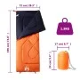Schlafsack für Erwachsene, geeignet für 3 Jahreszeiten beim Camping. von vidaXL, Schlafsack - Ref: Foro24-94464, Preis: 26,70...