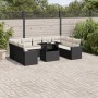 Set de sofás de jardín 10 pzas cojines ratán sintético negro by vidaXL, Garden sets - Ref: Foro24-3267476, Price: 599,87 €, D...