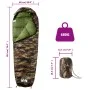 Mumienschlafsack für Erwachsene, geeignet für Camping in 3 Jahreszeiten. von vidaXL, Schlafsack - Ref: Foro24-94485, Preis: 3...