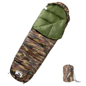 Saco de dormir tipo momia de camping para adultos 3 estaciones by vidaXL, Sleeping bag - Ref: Foro24-94493, Price: 31,56 €, D...