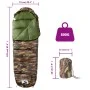 Saco de dormir tipo momia de camping para adultos 3 estaciones by vidaXL, Sleeping bag - Ref: Foro24-94493, Price: 30,96 €, D...