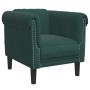 Dreiteiliges Sofaset aus dunkelgrünem Samt. von vidaXL, Sofas - Ref: Foro24-3209211, Preis: 746,38 €, Rabatt: %